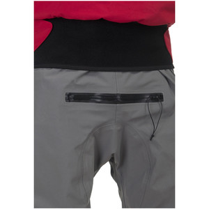 Gul Taw Kayaking Drysuit U-ZIP + Pee Zip Red / Grey GK0149 - 2ND