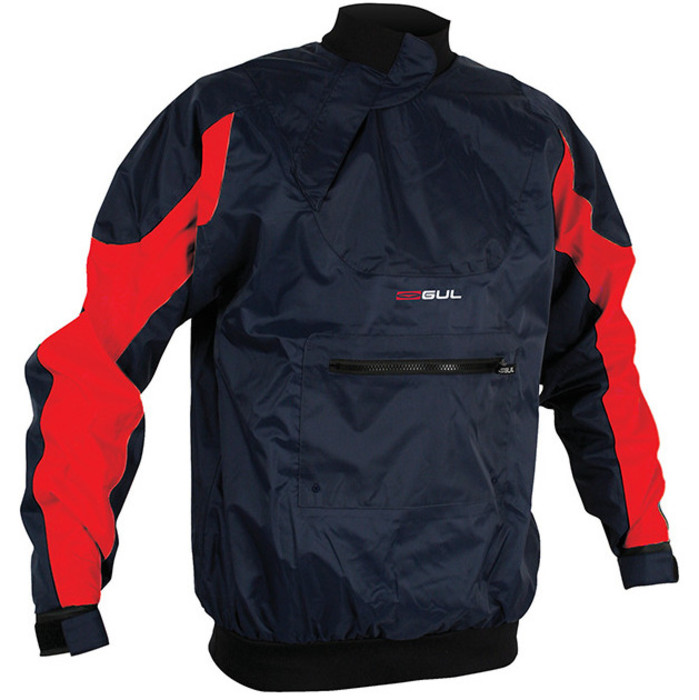 Gul Gamma Taped Wind/Spray Top in NAVY/RED ST0021
