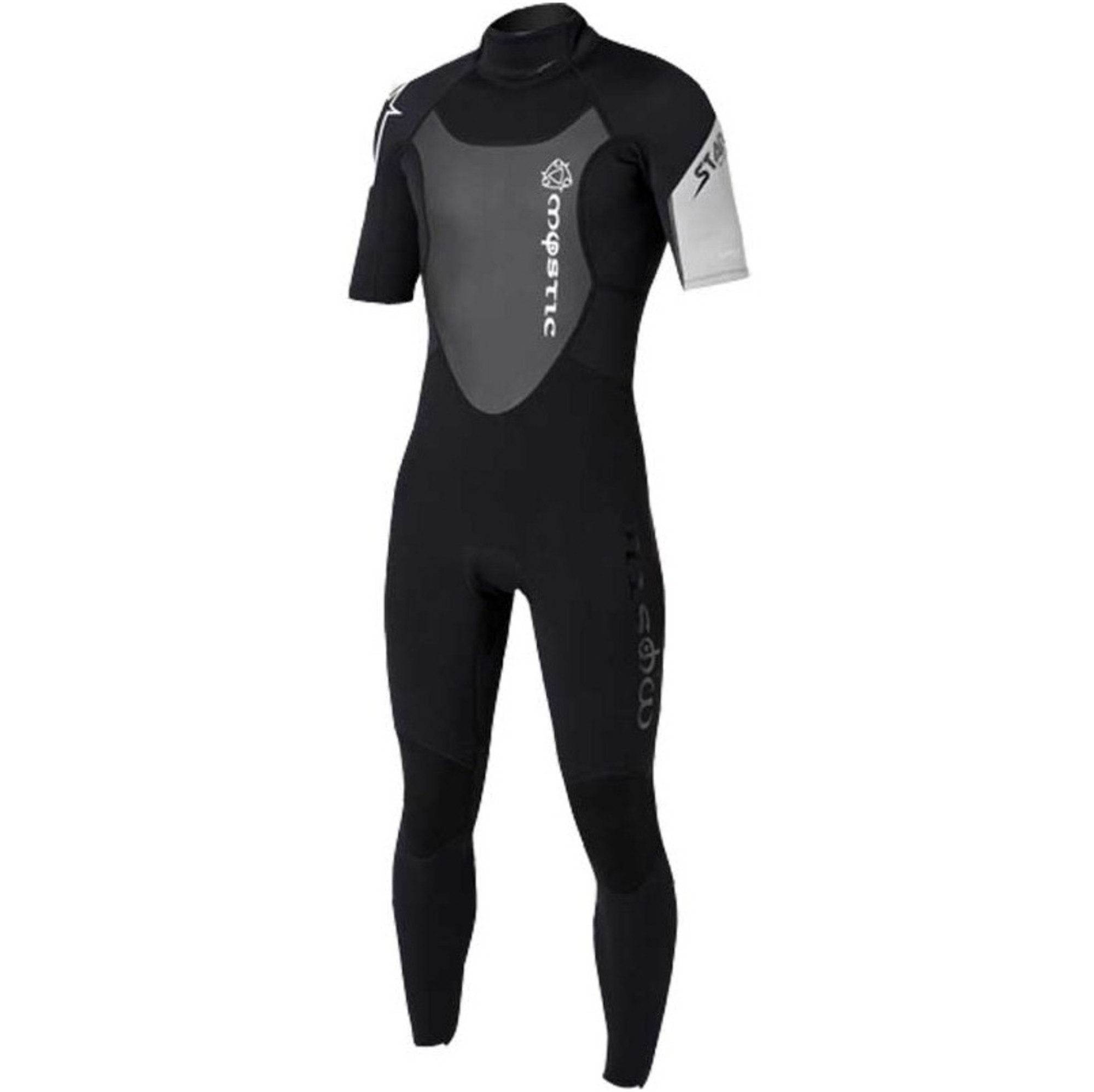 Mystic Star 3/2 D/L SHORT ARM Wetsuit BLACK 110155 Wetsuits 3mm