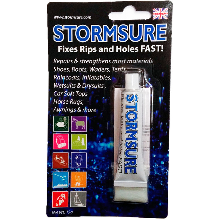 Stormsure Repair CLEAR Adhesive 15g Tube STO-001