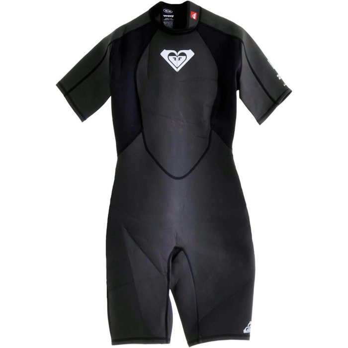 Roxy Syncro 2mm Windsurf Shorty Wetsuit SW65WS BLACK / White Logo