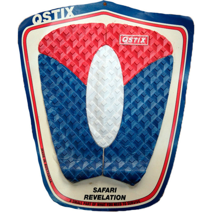 Quiksilver QSTIX Safari Revelation Tail Pad BLUE/RED/WHITE