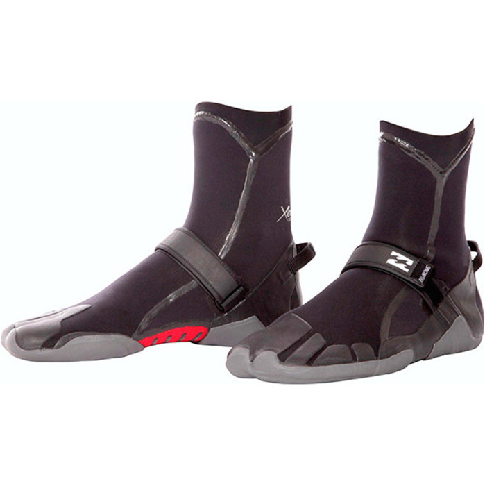 Billabong Furnace 3mm Split Toe wetsuit Boot Black U4BT03