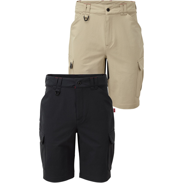 Gill Mens UV Tec Pro Shorts Twin Package - Graphite & Khaki