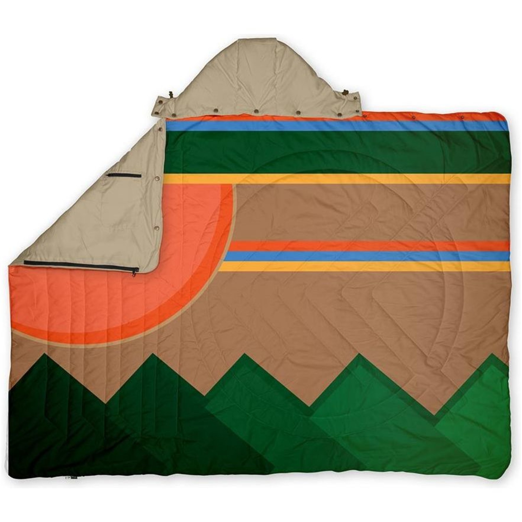 2021 Voited Recycled Ripstop Travel Blanket V20UN01BLPBT Harvestmoon