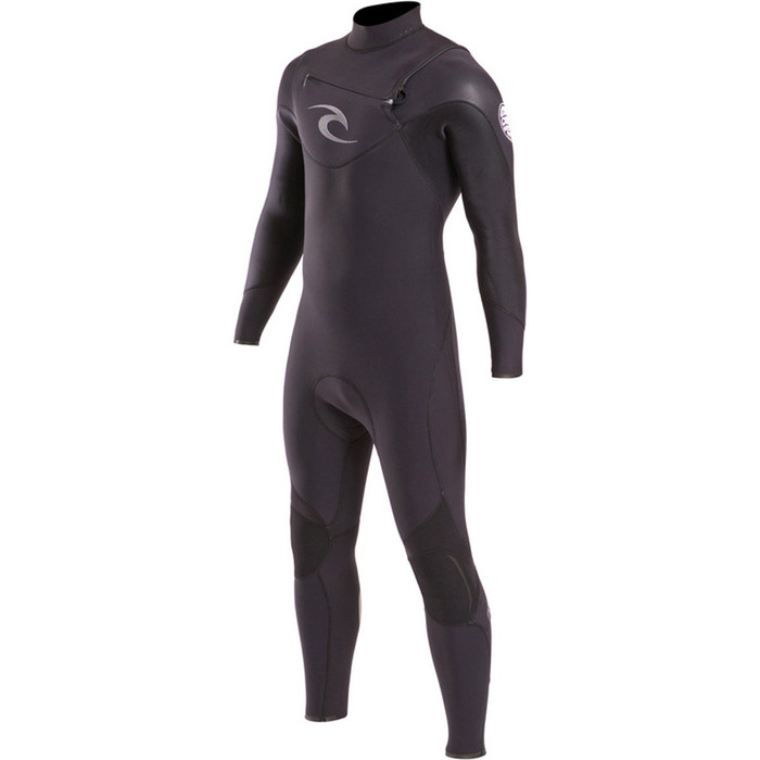 Rip Curl E-Bomb 4/3mm GBS Chest Zip Wetsuit BLACK WSM4BE