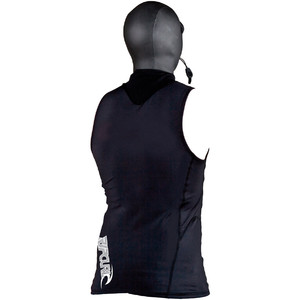 Rip Curl Flashbomb Hooded Thermo Vest in Black WVEXDM