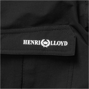 Henri Lloyd Element Inshore Trouser - Regular Leg Black/Red Y10103R