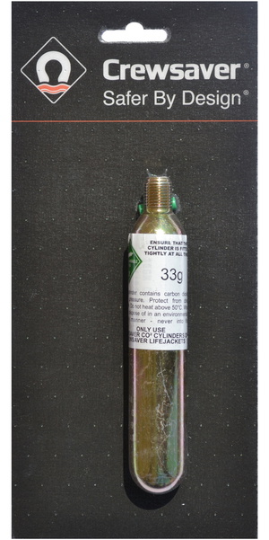 2026 Crewsaver 33g 150n Lifejacket Replacement Rearm Cylinder 10014