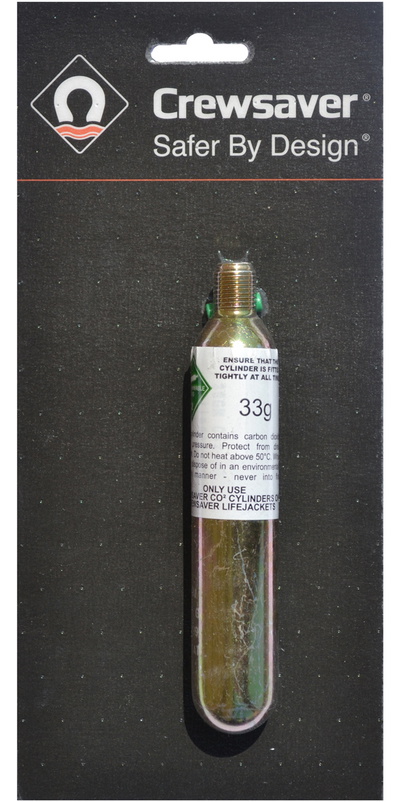Crewsaver 33g 150n Redningsvest Udskiftning Rearm Cylinder