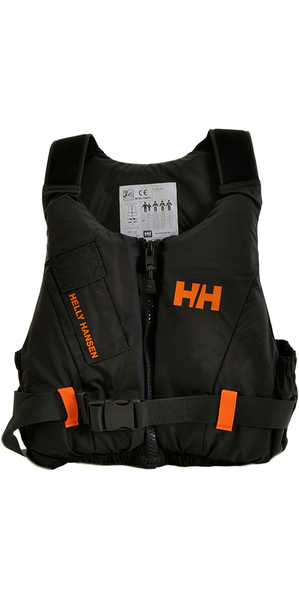 Helly Hansen 50N Rider Vest / Buoyancy Aid Ebony / Orange