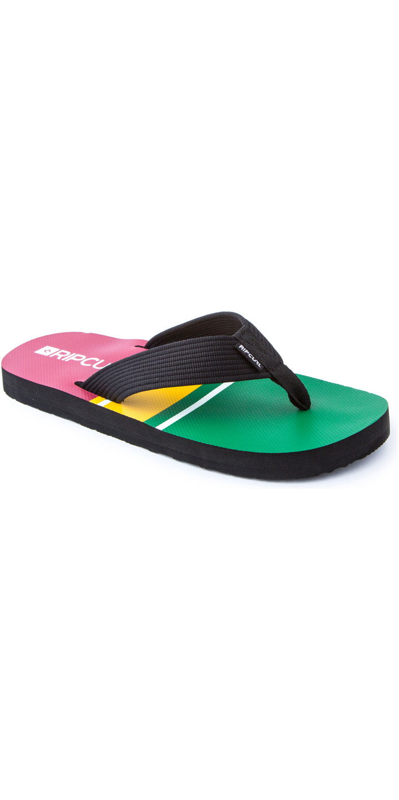 quiksilver rasta flip flops