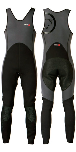 2026 Yak Kayak 'Step In' 3mm Long John Neopreno Grey / Black 5405-A