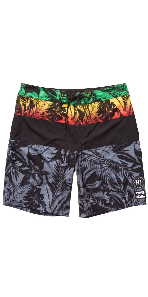 Billabong cheap rasta boardshorts