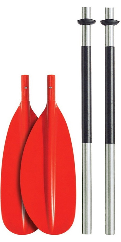 Bravo 230cm 4 PIECE ALU PADDLE - CURVED BLADE