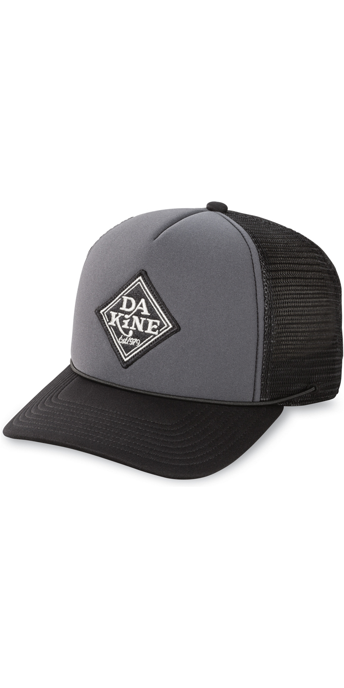 2018 Dakine Lock Down Trucker Cap Black Charcoal 10001269 - Technical ...