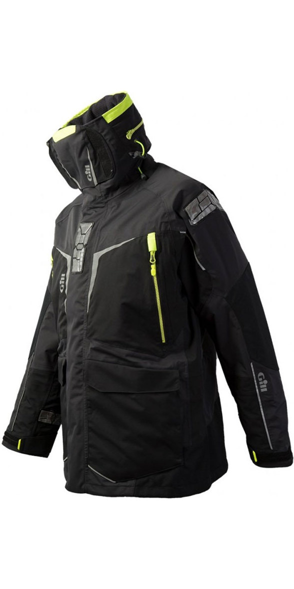 2018 Gill Mens Os1 Offshore Ocean Jacket Graphite Os12j Os12j All