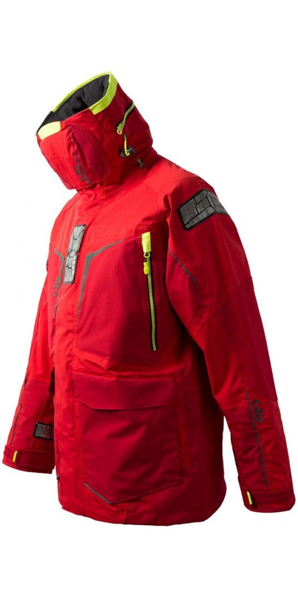 2019 Gill Mens OS1 Offshore Ocean Jacket in RED OS12J Sailing