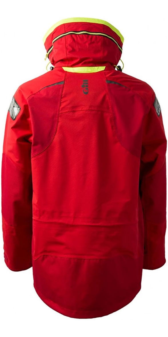 2018 Gill Mens Os1 Offshore Ocean Jacket in Red Os12j Os12j Black