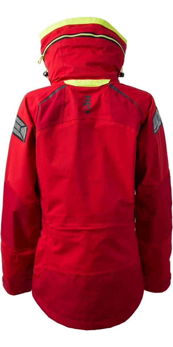 2018 Gill Womens Os1 Offshore Ocean Jacket in Red Os12jw Os12jw