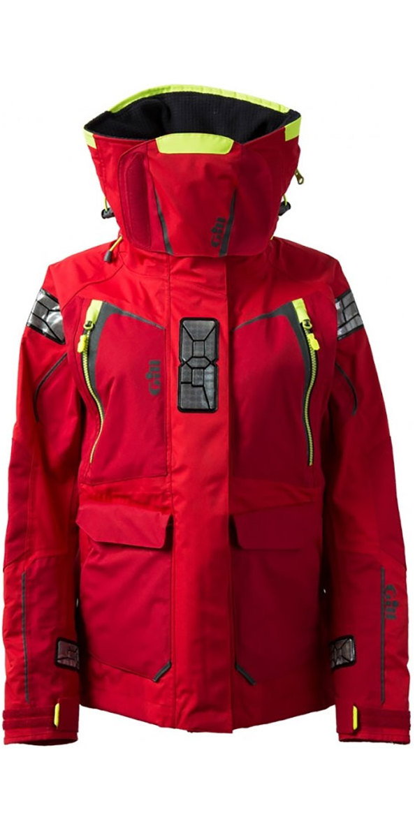 2018 Gill Womens Os1 Offshore Ocean Jacket in Red Os12jw Os12jw