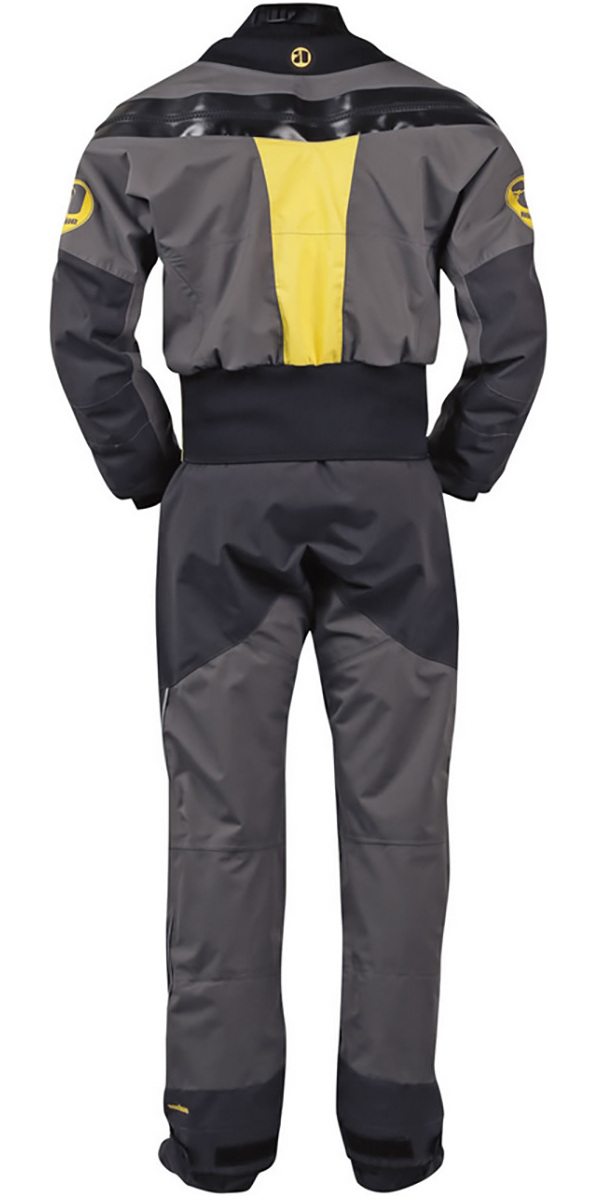 2019 Nookie Blaze Canoe Kayak Drysuit Yellow Charcoal Dr20 Dr20