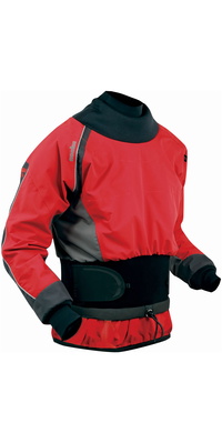 2026 Nookie Turbo Whitewater Jacket LAVA RED / CHARCOAL GREY JA10