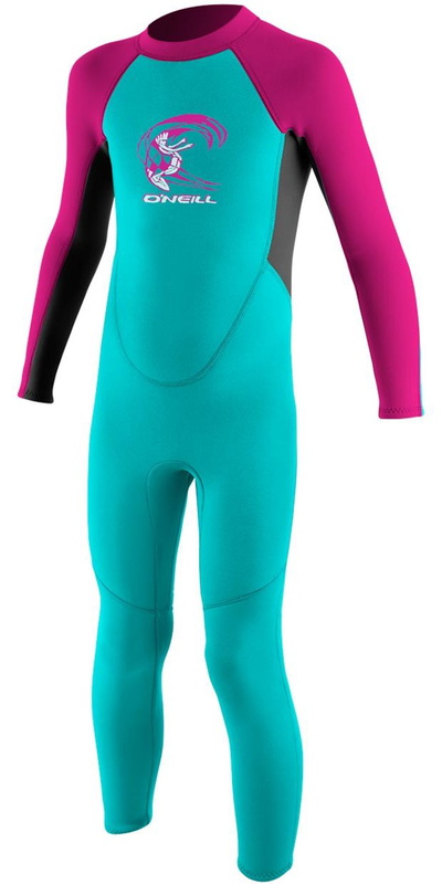O'Neill Pikkulapsi Reactor 2mm Back Zip Märkäpuku
