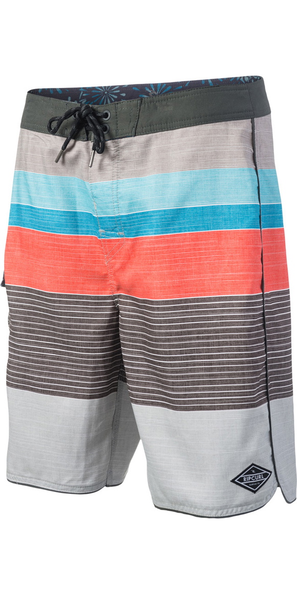 Rip Curl Strip 20 Boardshorts HIGH RISE GREY CBOES4 Clothing