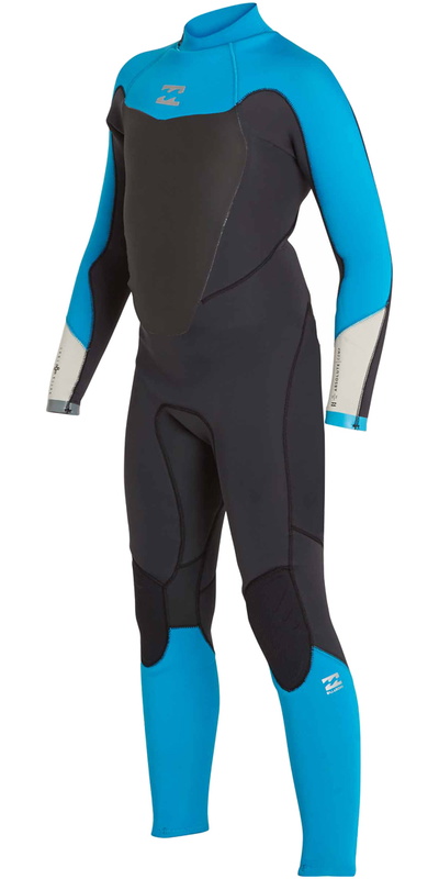 Billabong Junior Absolute Comp 4/3mm Back Zip Wetsuit BLACK SANDS 2ND