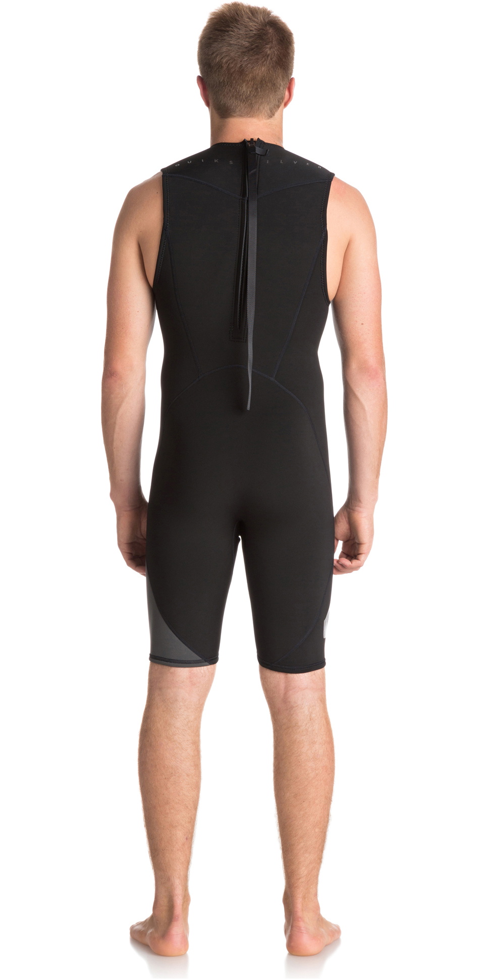 2019 Quiksilver Syncro Series 2mm Short John Wetsuit Black EQYW603001