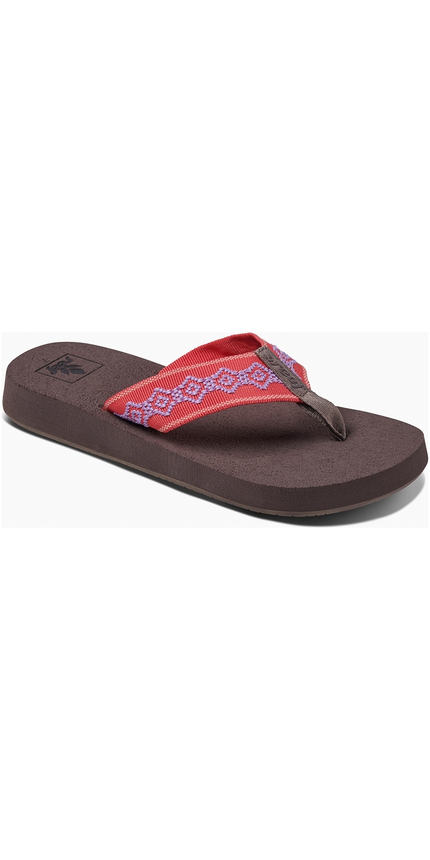 reef sandy flip flops brown