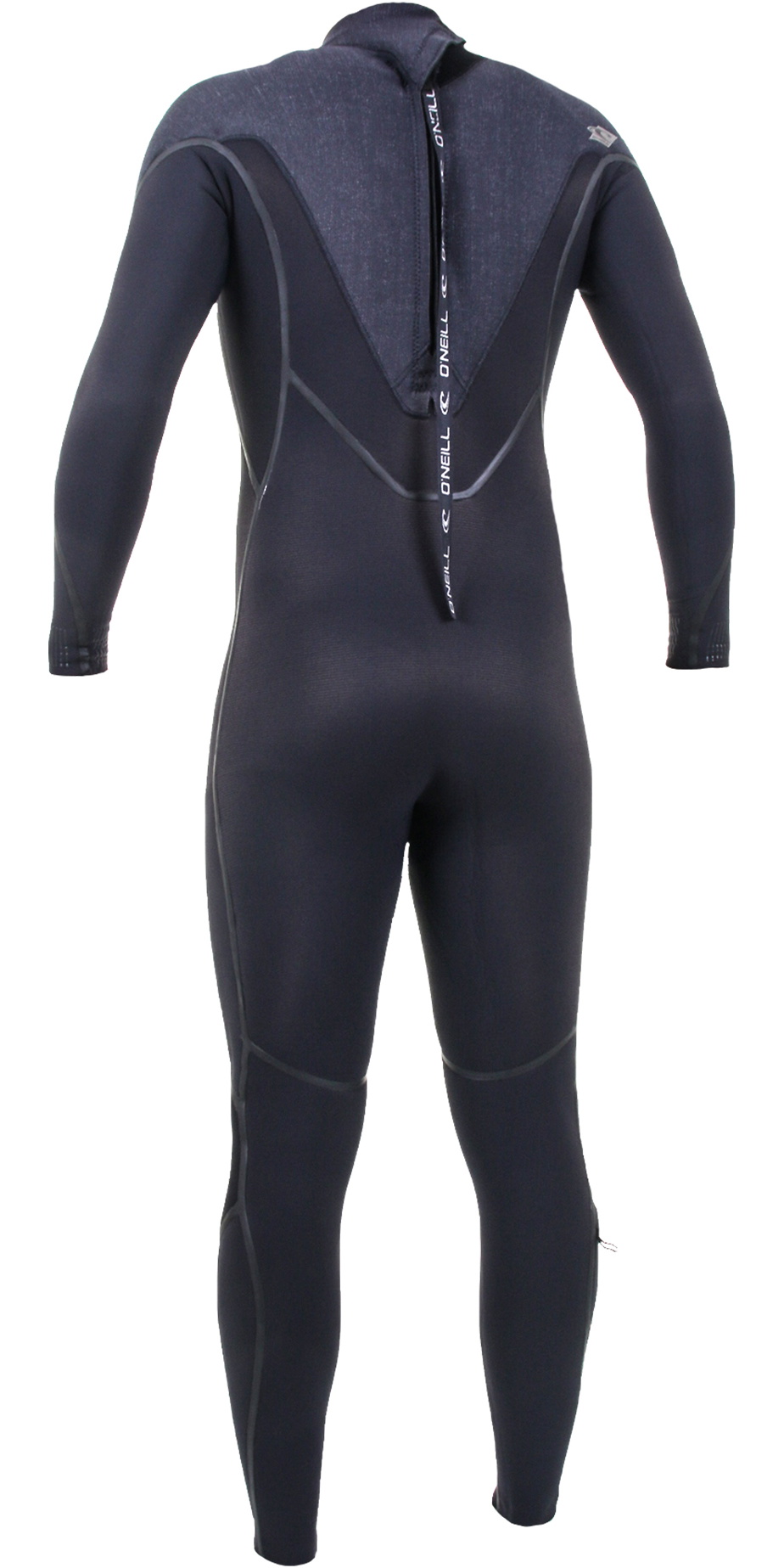 2019 O'Neill Psycho One 4/3mm Back Zip Wetsuit BLACK / Acid Wash 4965 Wetsuits Wetsuit Outlet