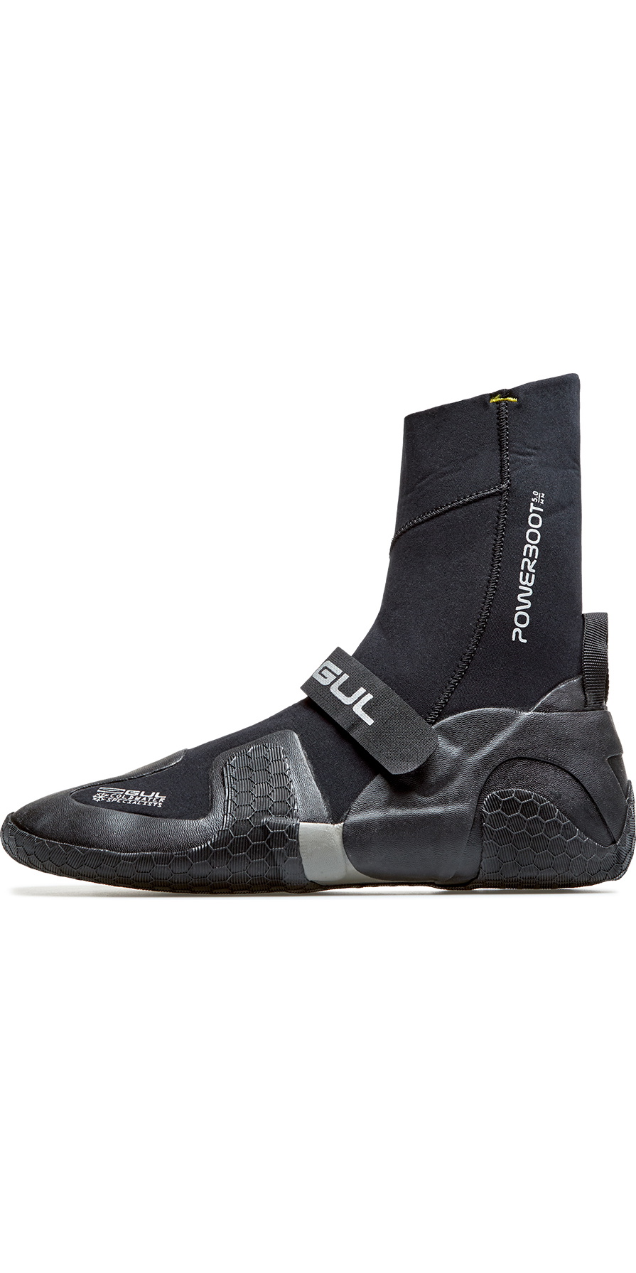 2026 Gul 5mm Powersplitten Bo1309-b8 - Zwart - BO1309-B8 - Wetsuits - Accessoires | Watersports Outlet