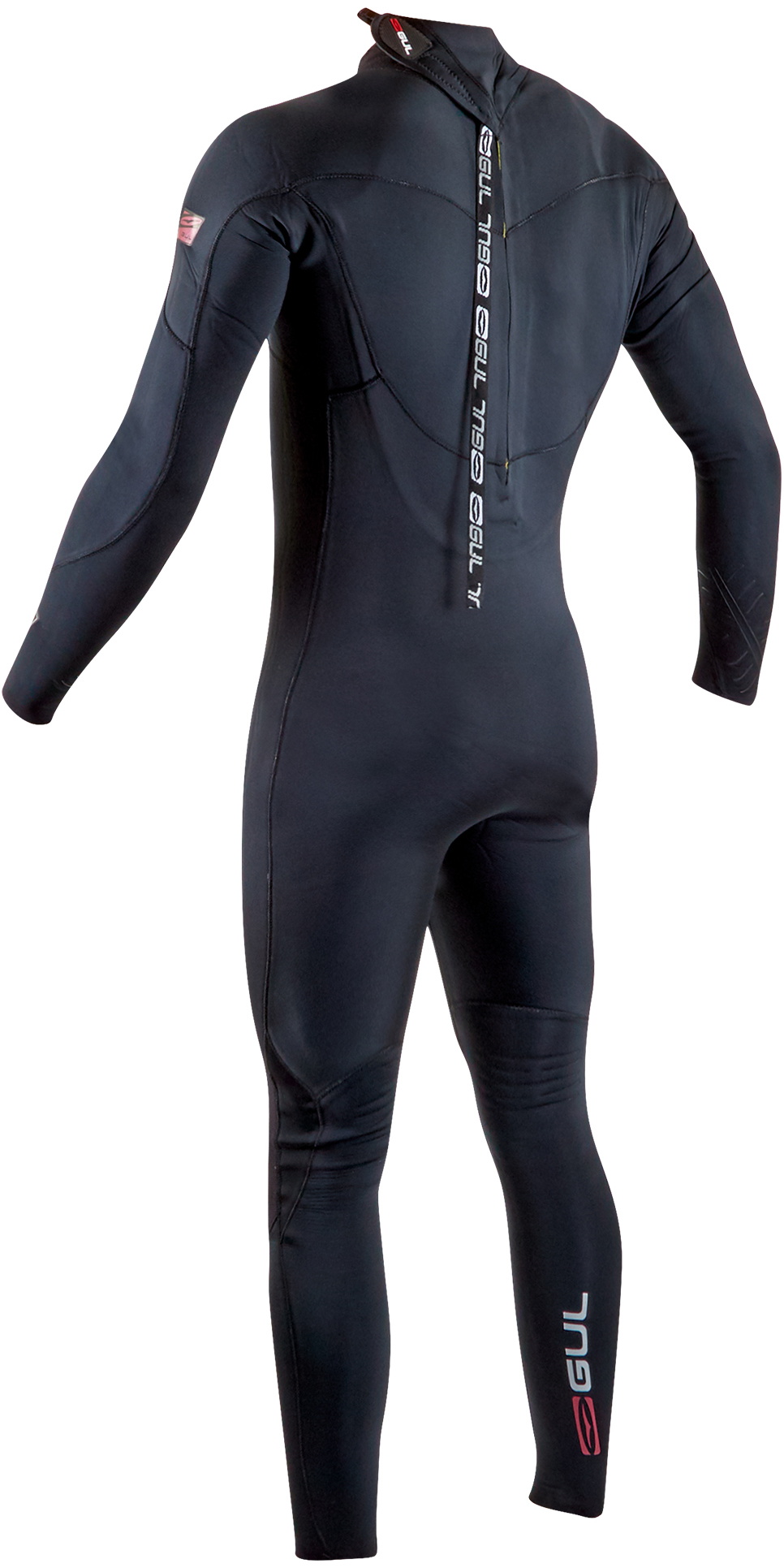 Gul Mens Flexor 3 2mm Back Zip Wetsuit Fx18 Black Fx18 Wetsuit Outlet