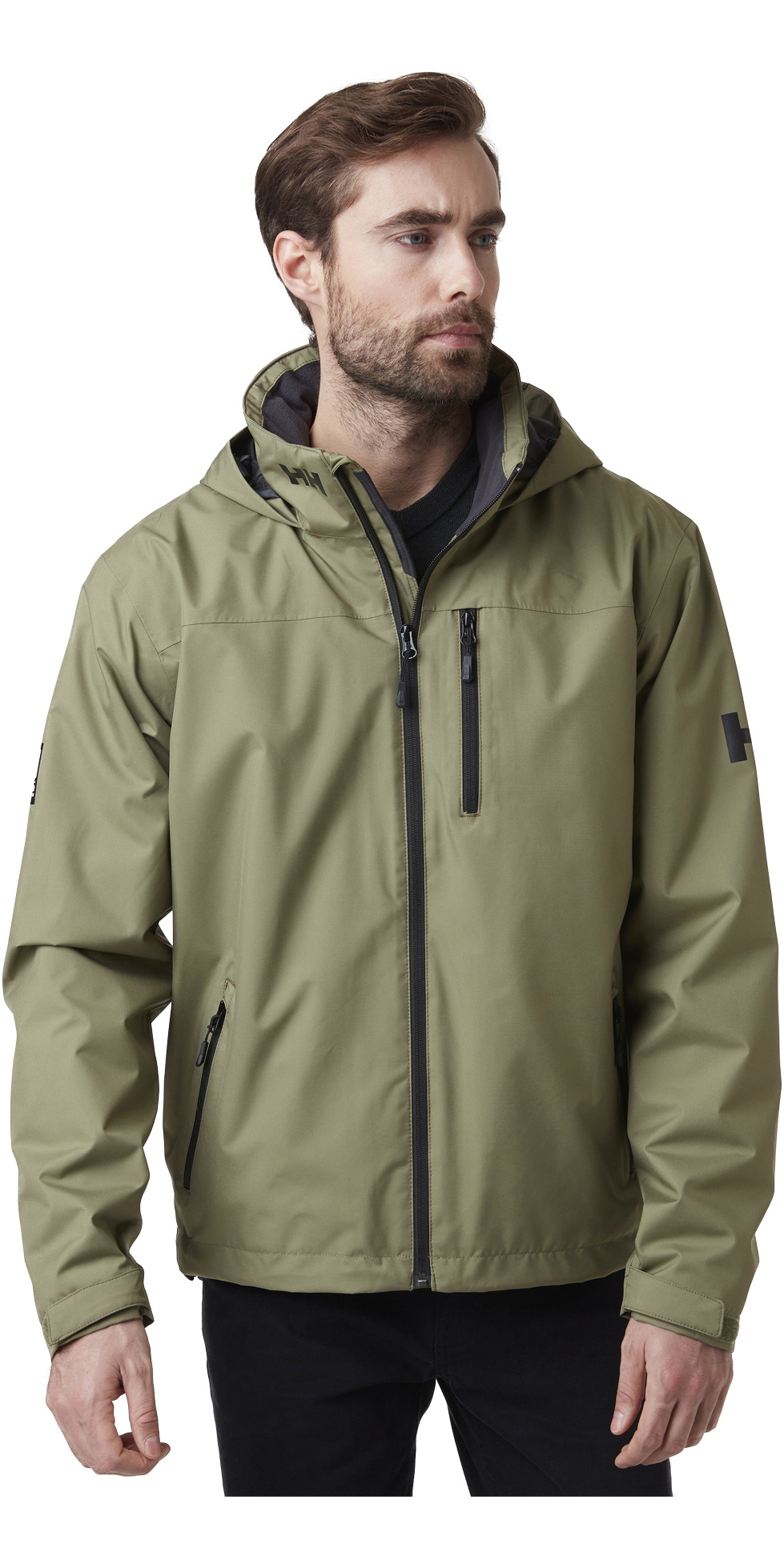 helly hansen crew midlayer hooded jacket