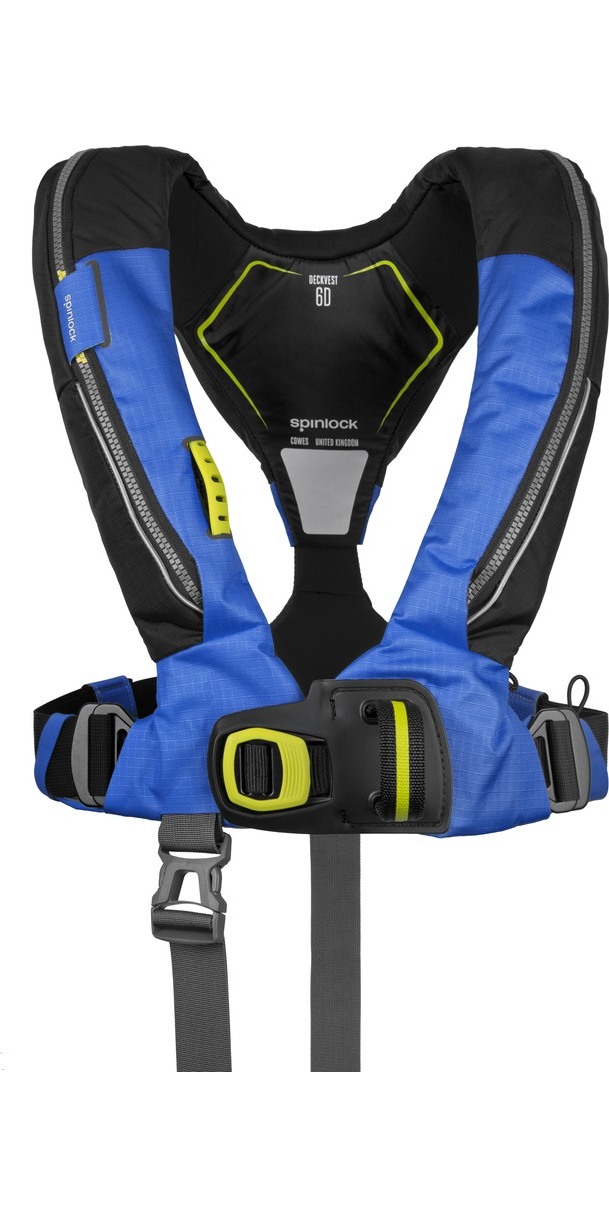 2025 Spinlock Deckvest 6D 170N Lifejacket - Blue - Picture 2 of 2