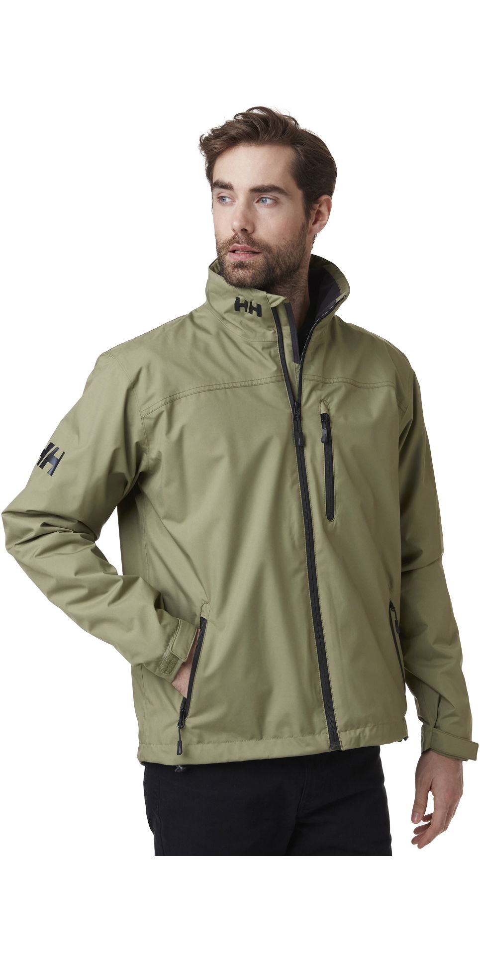 helly hansen green jacket