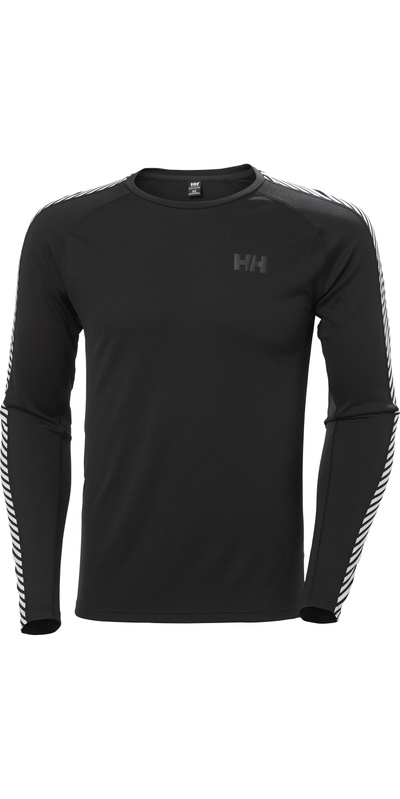 Helly Hansen Hommes Lifa Active Stripe Baselayer Crew Top