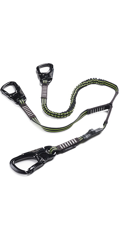 Crewsaver Crewline Pro Safety Line Gancio Triplo Elasticizzato