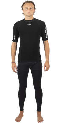 2026 Gul Mens Evotherm Short Sleeve Thermal Top EV0051-B9 Black