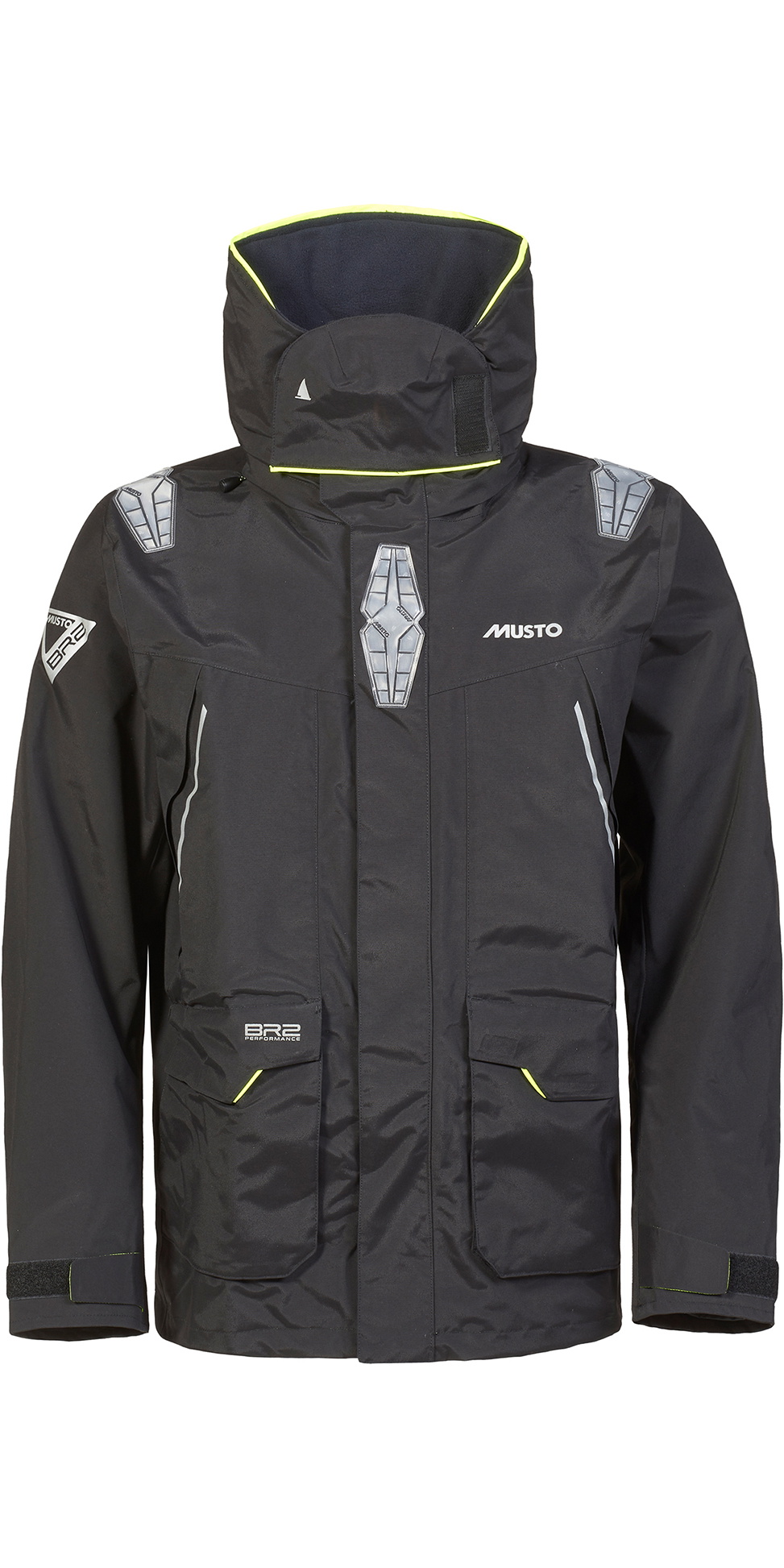 2025 Musto Mens BR2 Offshore Sailing Jacket 82084 Black