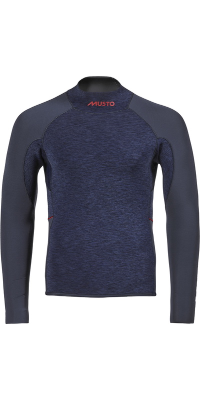 Musto Masculino Flexlite Alumin 3.0 Manga Longa 3mm Neoprene Top