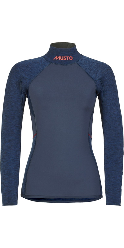 Musto Feminino Flexlite Alumin 3.0 Manga Longa - Meia-noite Marl