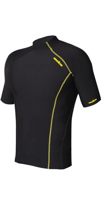 2026 Nookie Softcore Short Sleeve Base Layer TH50 - Black / Yellow