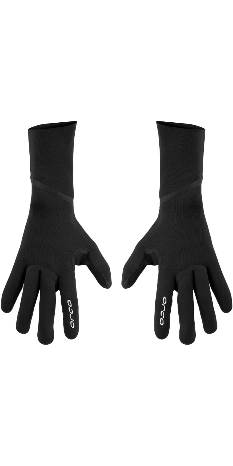 2025 Orca Mens Core 2mm Open Water Swim Gloves Black UK