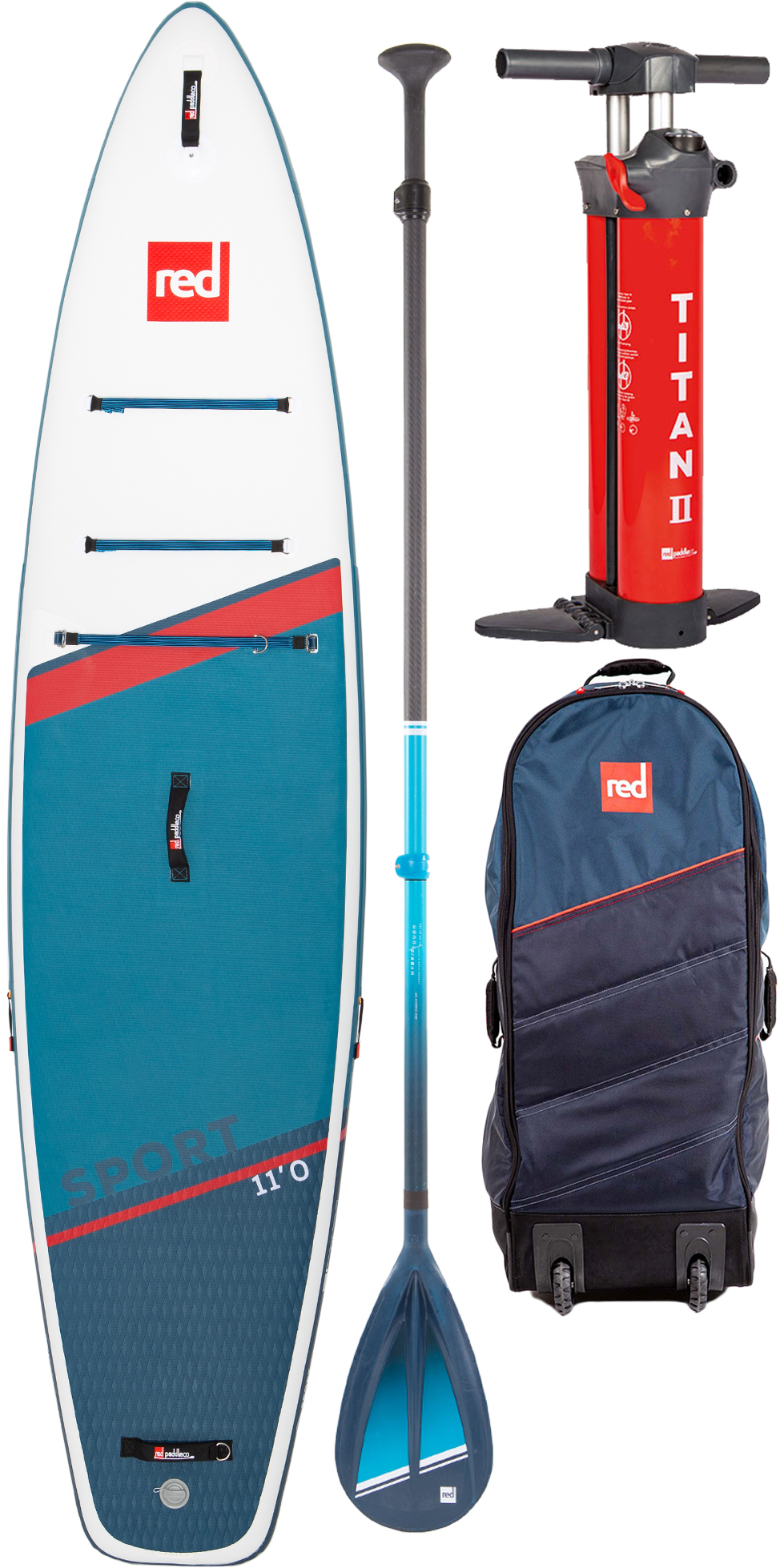 2024 Red Paddle Co 12'0 Compact Stand Up Paddle Board Bag Pump