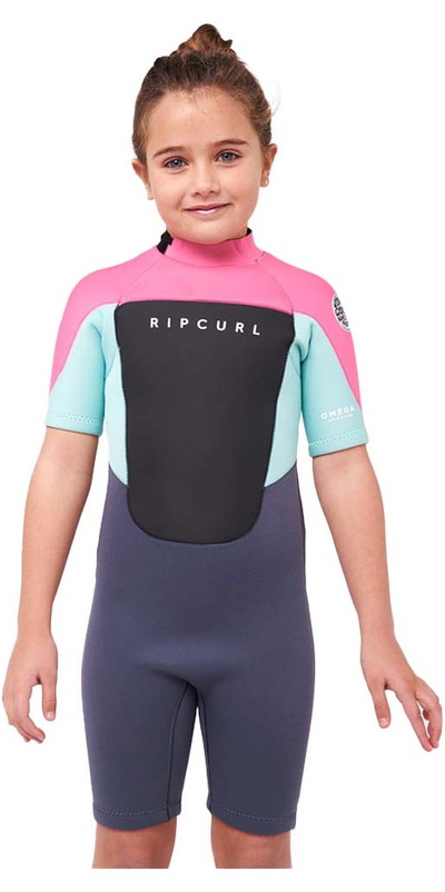 Rip Curl Junior Omega 1.5mm Back Zip Shorty Wetsuit
