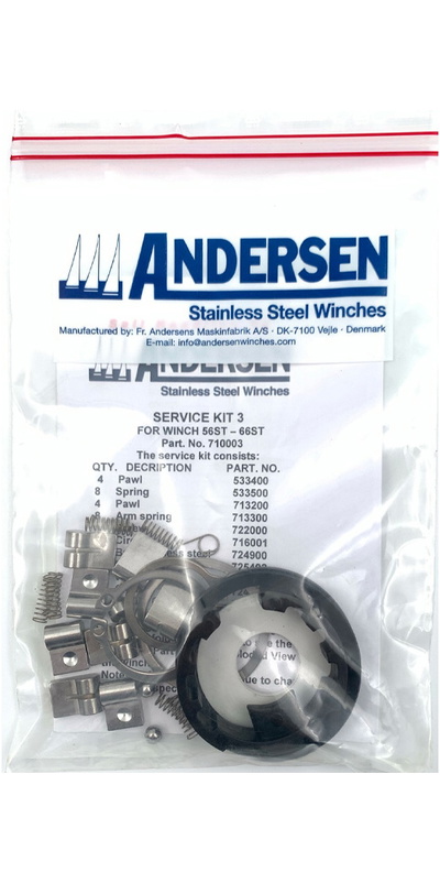 Andersen Winches Andersen Kit Di Manutenzione 56ST 66ST
