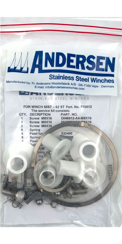 Andersen Winches Andersen Kit Di Manutenzione 58ST